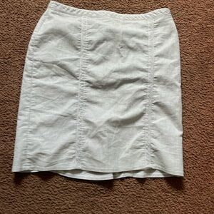 VINTAGE STRIPED PENCIL SKIRT